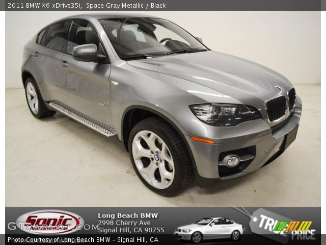 2011 BMW X6 xDrive35i in Space Gray Metallic