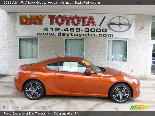 2013 Scion FR-S Sport Coupe in Hot Lava Orange
