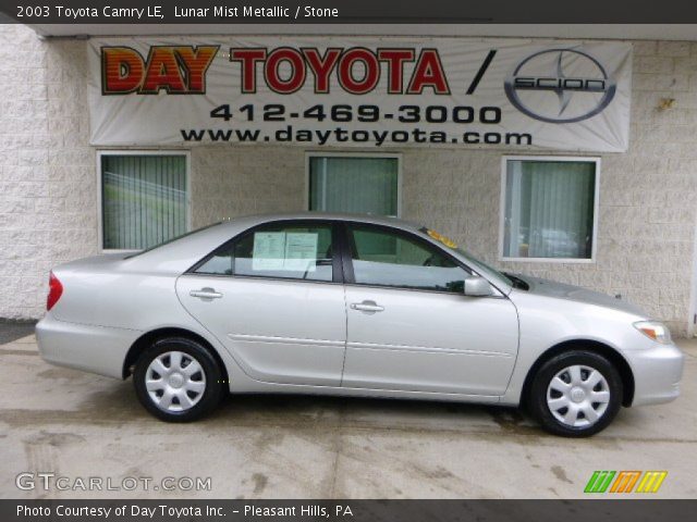 2003 Toyota Camry LE in Lunar Mist Metallic