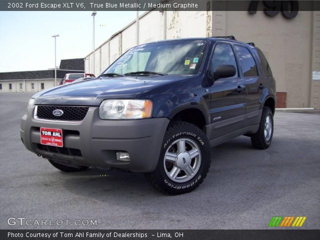 True Blue Metallic 2002 Ford Escape Xlt V6 Medium