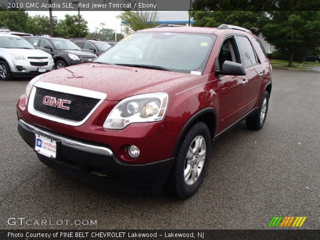 2010 GMC Acadia SLE in Red Jewel Tintcoat