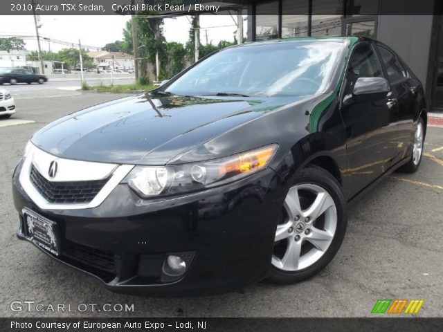 2010 Acura TSX Sedan in Crystal Black Pearl