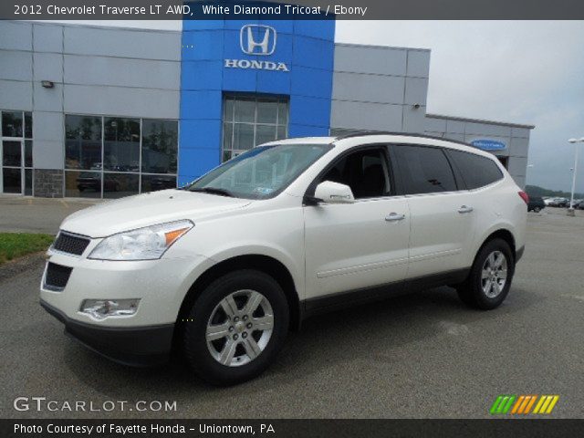 2012 Chevrolet Traverse LT AWD in White Diamond Tricoat