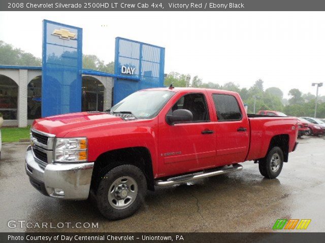 2008 Chevrolet Silverado 2500HD LT Crew Cab 4x4 in Victory Red