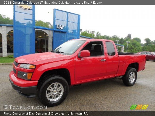 2011 Chevrolet Colorado LT Extended Cab 4x4 in Victory Red
