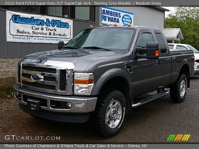 2010 Ford F350 Super Duty XLT SuperCab 4x4 in Sterling Grey Metallic