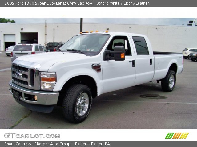 2009 Ford F350 Super Duty Lariat Crew Cab 4x4 in Oxford White