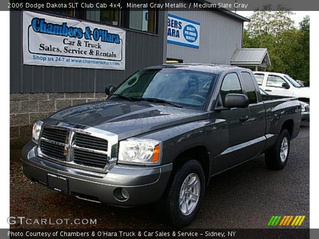 2006 Dodge Dakota SLT Club Cab 4x4 in Mineral Gray Metallic