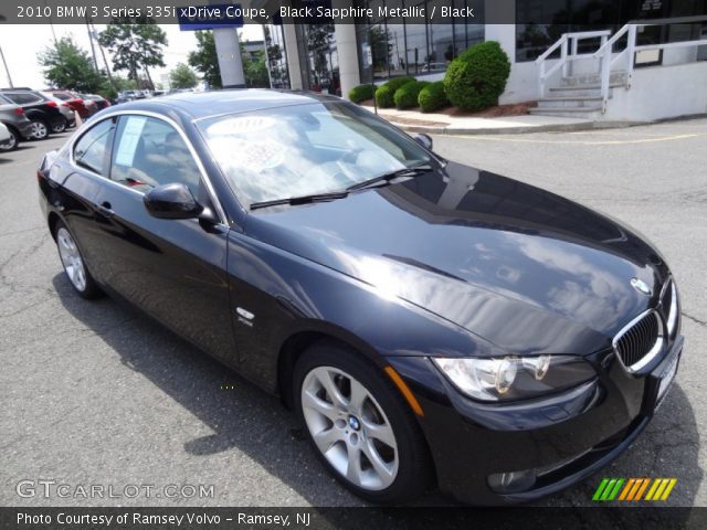 2010 BMW 3 Series 335i xDrive Coupe in Black Sapphire Metallic