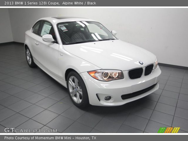 2013 BMW 1 Series 128i Coupe in Alpine White