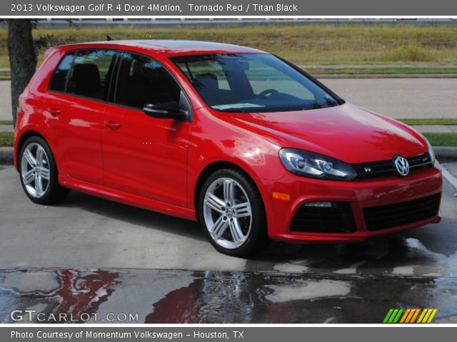 2013 Volkswagen Golf R 4 Door 4Motion in Tornado Red