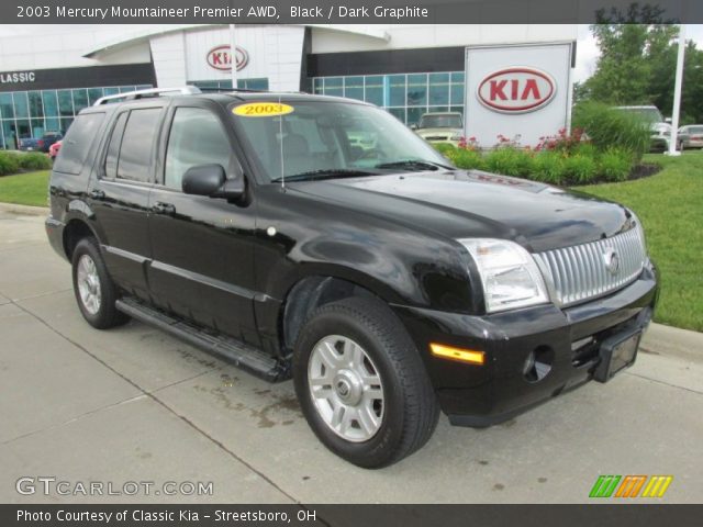 2003 Mercury Mountaineer Premier AWD in Black