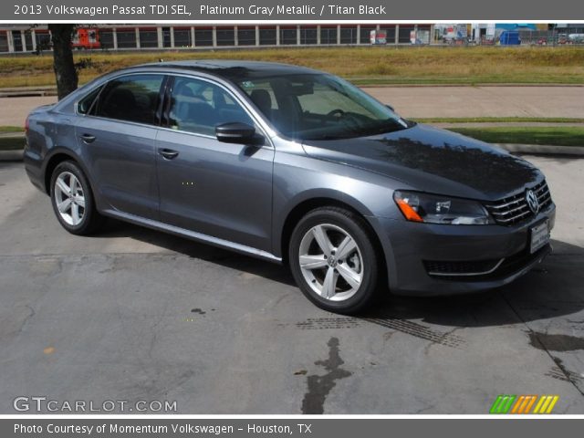 2013 Volkswagen Passat TDI SEL in Platinum Gray Metallic