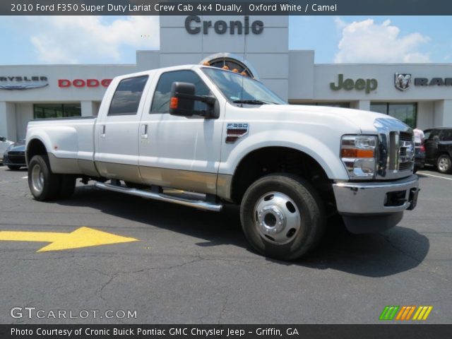 2010 Ford F350 Super Duty Lariat Crew Cab 4x4 Dually in Oxford White