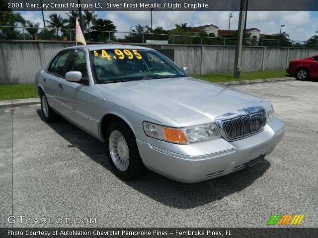 2001 Mercury Grand Marquis LS in Silver Frost Metallic
