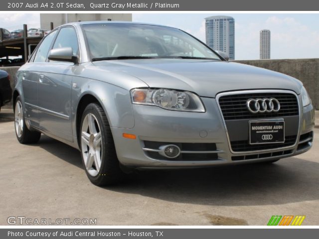 2007 Audi A4 2.0T Sedan in Quartz Gray Metallic