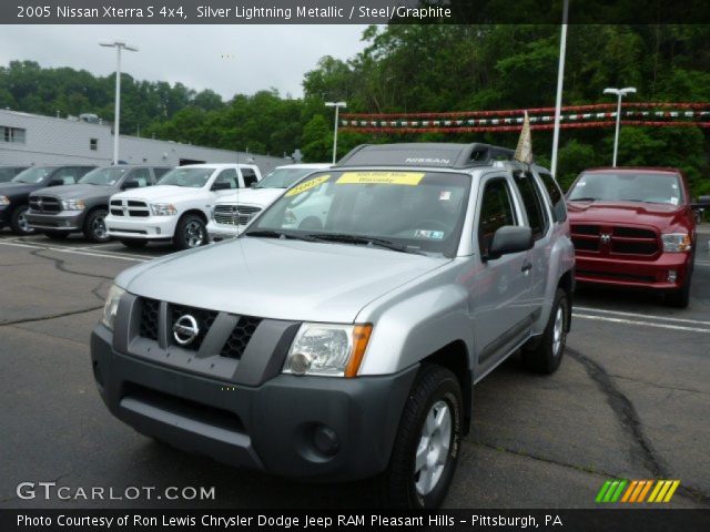 2005 Nissan Xterra S 4x4 in Silver Lightning Metallic
