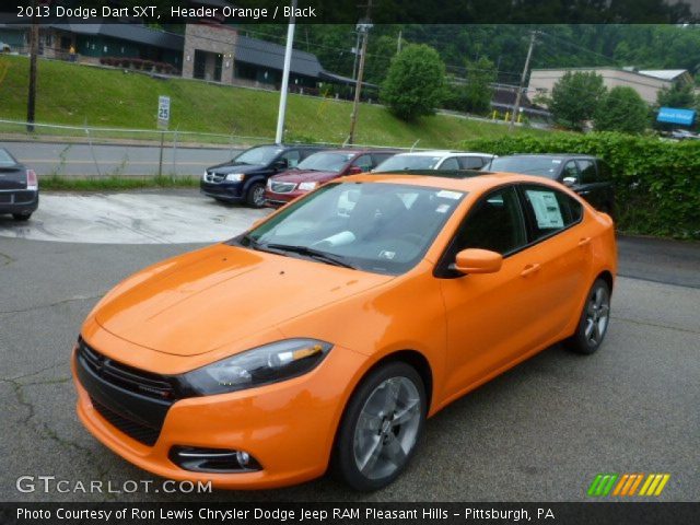 2013 Dodge Dart SXT in Header Orange
