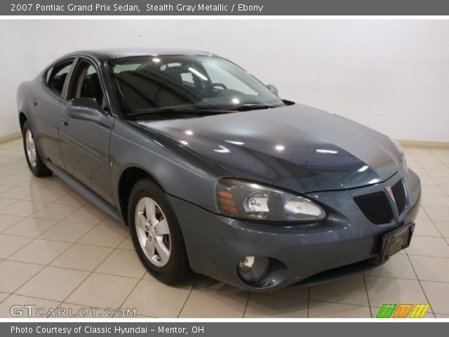 2007 Pontiac Grand Prix Sedan in Stealth Gray Metallic