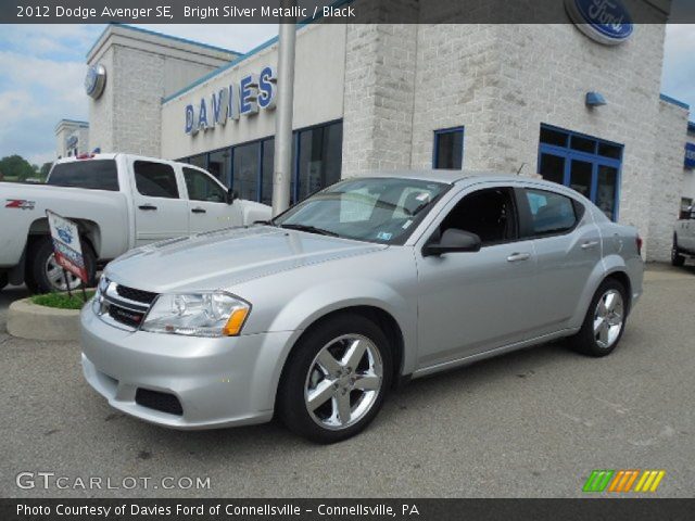 2012 Dodge Avenger SE in Bright Silver Metallic