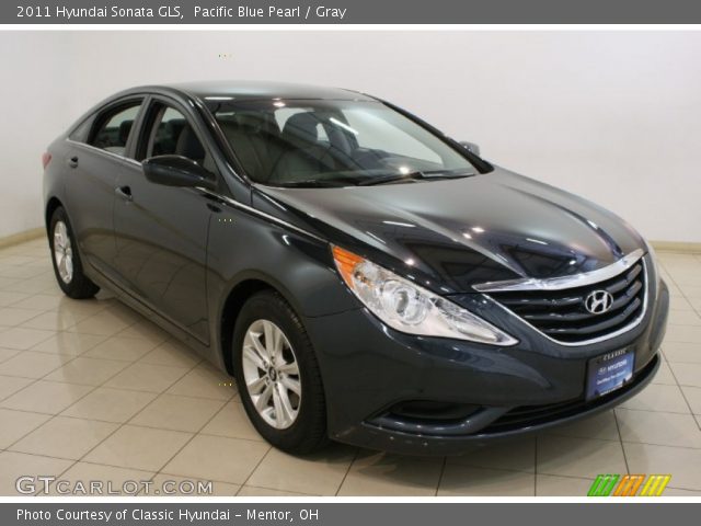 2011 Hyundai Sonata GLS in Pacific Blue Pearl