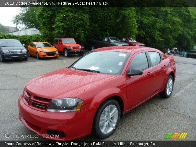 2013 Dodge Avenger SE V6 in Redline 2-Coat Pearl