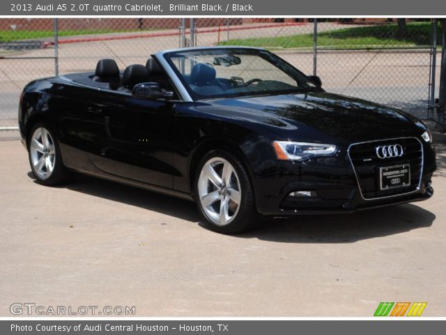 2013 Audi A5 2.0T quattro Cabriolet in Brilliant Black