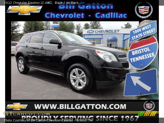 2012 Chevrolet Equinox LS AWD in Black