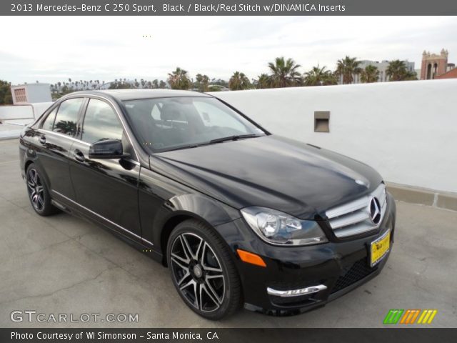 2013 Mercedes-Benz C 250 Sport in Black
