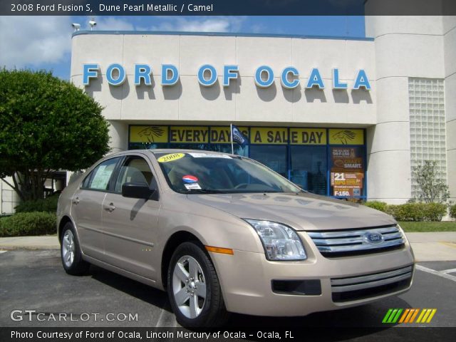2008 Ford Fusion S in Dune Pearl Metallic