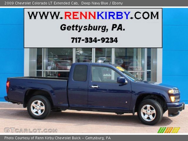 2009 Chevrolet Colorado LT Extended Cab in Deep Navy Blue