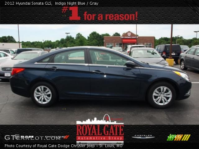 2012 Hyundai Sonata GLS in Indigo Night Blue