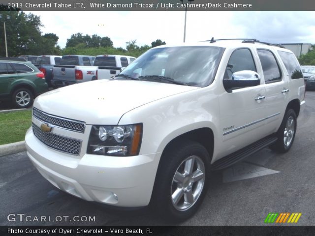 2013 Chevrolet Tahoe LTZ in White Diamond Tricoat