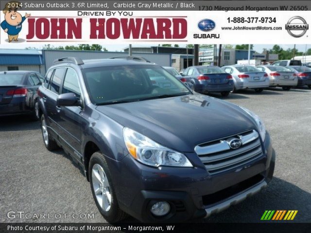 2014 Subaru Outback 3.6R Limited in Carbide Gray Metallic