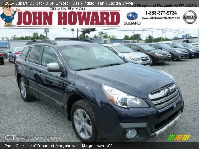 2014 Subaru Outback 3.6R Limited in Deep Indigo Pearl