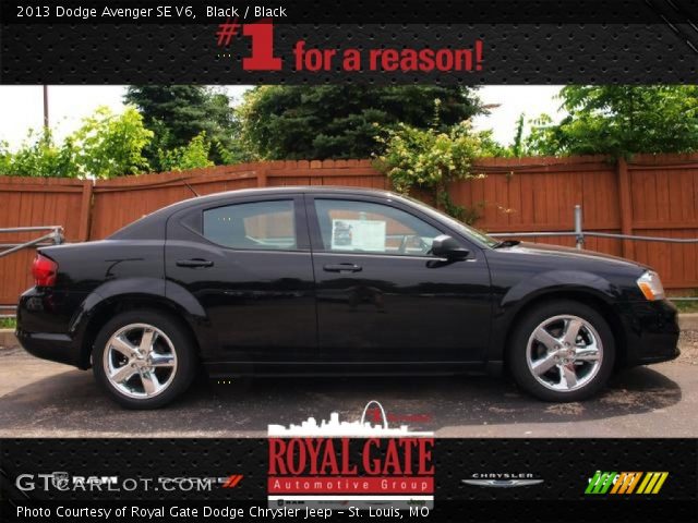 2013 Dodge Avenger SE V6 in Black