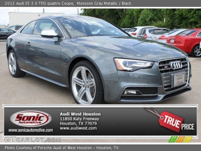 2013 Audi S5 3.0 TFSI quattro Coupe in Monsoon Gray Metallic