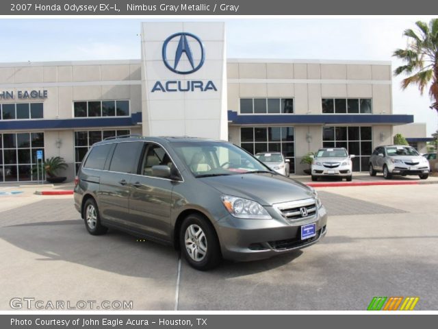 2007 Honda Odyssey EX-L in Nimbus Gray Metallic