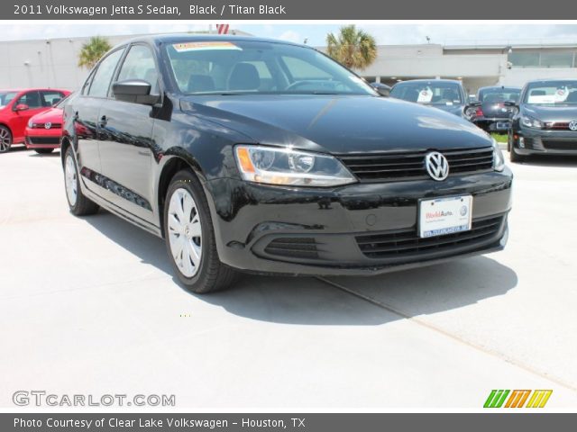 2011 Volkswagen Jetta S Sedan in Black