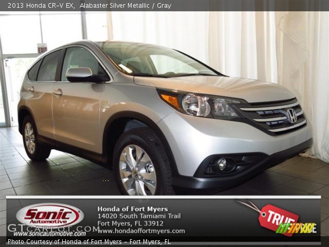 2013 Honda CR-V EX in Alabaster Silver Metallic