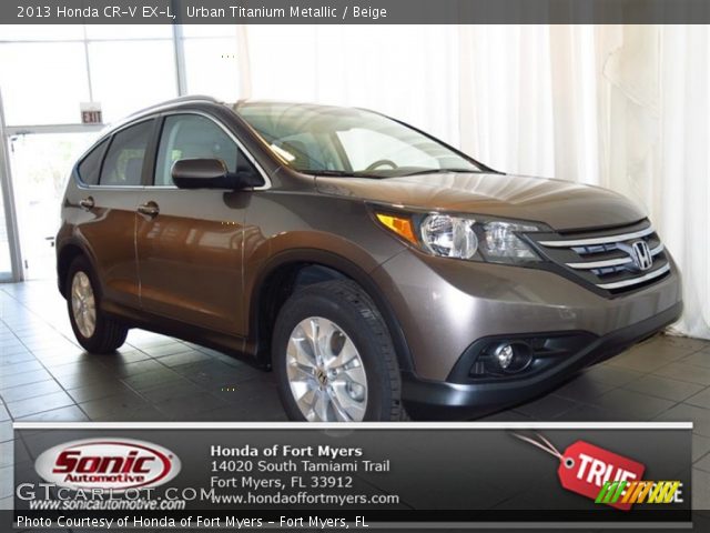 2013 Honda CR-V EX-L in Urban Titanium Metallic