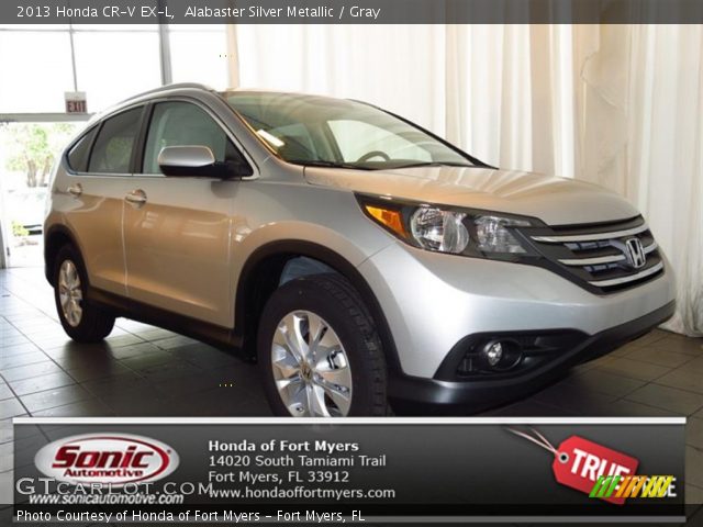 2013 Honda CR-V EX-L in Alabaster Silver Metallic