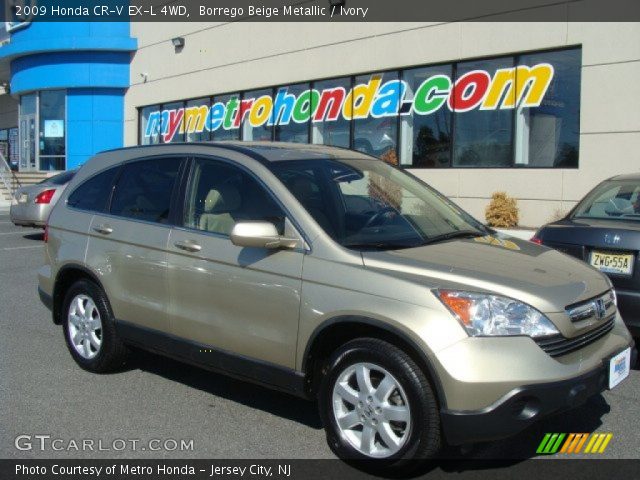 2009 Honda CR-V EX-L 4WD in Borrego Beige Metallic