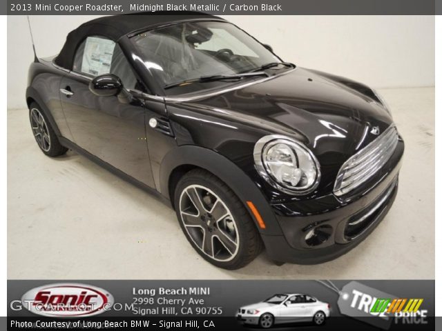 2013 Mini Cooper Roadster in Midnight Black Metallic