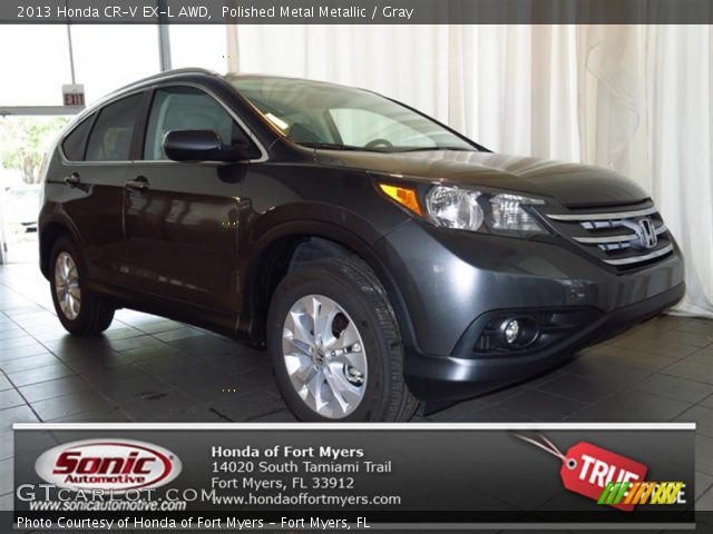 2013 Honda CR-V EX-L AWD in Polished Metal Metallic