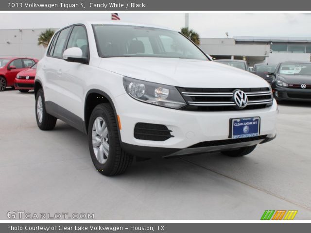 2013 Volkswagen Tiguan S in Candy White