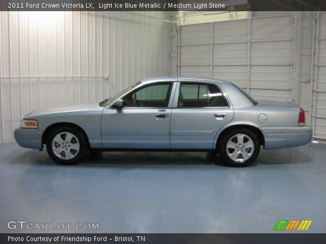 2011 Ford Crown Victoria LX in Light Ice Blue Metallic