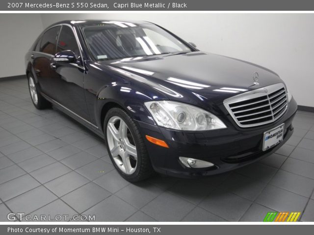 2007 Mercedes-Benz S 550 Sedan in Capri Blue Metallic