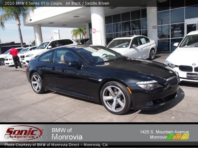 2010 BMW 6 Series 650i Coupe in Jet Black