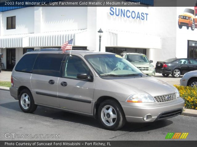 2003 Ford Windstar LX in Light Parchment Gold Metallic